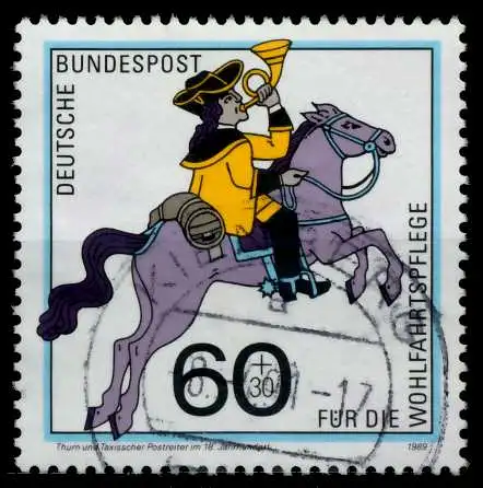 BRD 1989 Nr 1437 gestempelt 86E0AE