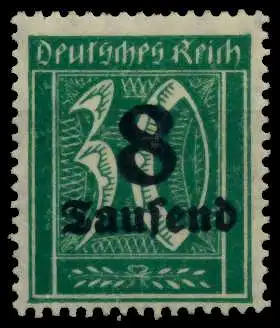 D-REICH INFLA Nr 278X postfrisch 8714EE