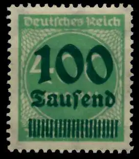 D-REICH INFLA Nr 290 postfrisch 87151A