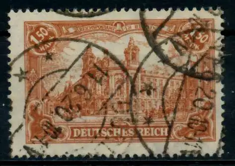 D-REICH INFLA Nr 114b gestempelt 87174A