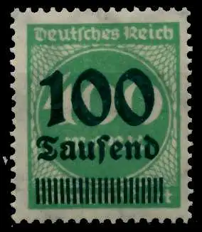 D-REICH INFLA Nr 290 postfrisch 87A84A