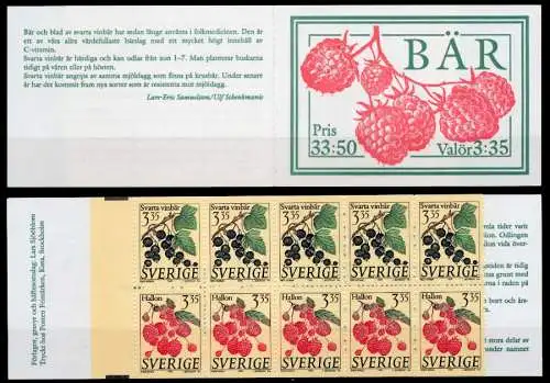 SCHWEDEN Nr MH 200 postfrisch S02253E