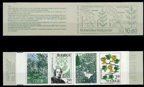 SCHWEDEN Nr MH 125 postfrisch S01E3EA