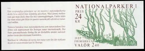 SCHWEDEN Nr MH 143 postfrisch S01E36E