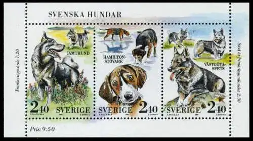 SCHWEDEN HEFTCHENBLATT Nr HB 171 postfrisch S01E2A2