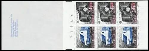 SCHWEDEN Nr MH 133-RL-BogNr postfrisch 87AA72