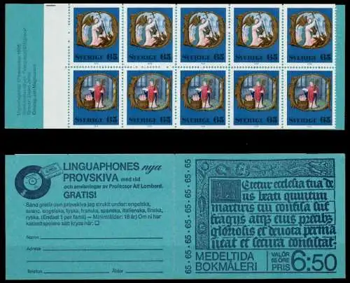 SCHWEDEN Nr MH 58 postfrisch S022726