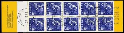 SCHWEDEN Nr MH 1158 zentrisch gestempelt 87AE82