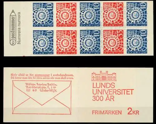 SCHWEDEN Nr MH 17 postfrisch S022ADE