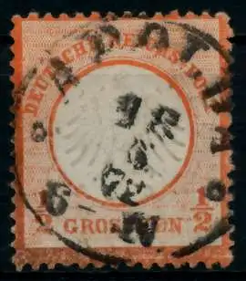 D-REICH Nr 3 zentrisch gestempelt 88120E