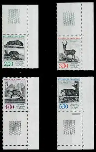 FRANKREICH 1988 Nr 2676-2679 postfrisch 8813BE