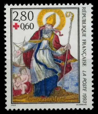 FRANKREICH 1993 Nr 2998C postfrisch S025596