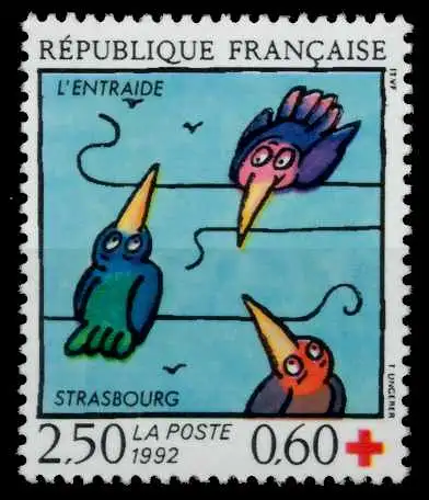 FRANKREICH 1992 Nr 2931 postfrisch S0255D6