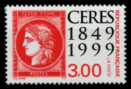 FRANKREICH 1999 Nr 3355 postfrisch S02590A