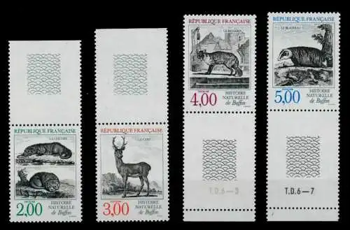 FRANKREICH 1988 Nr 2676-2679 postfrisch 88CF96