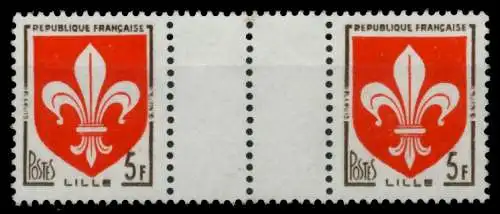 FRANKREICH 1958 Nr 1223ZW postfrisch 3ER STR S026DEE