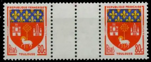 FRANKREICH 1958 Nr 1219ZW postfrisch 3ER STR S026DF6