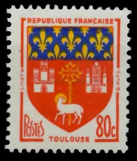 FRANKREICH 1958 Nr 1219 postfrisch S026E56