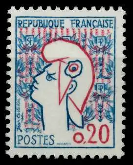 FRANKREICH 1961 Nr 1335 postfrisch S027E7E