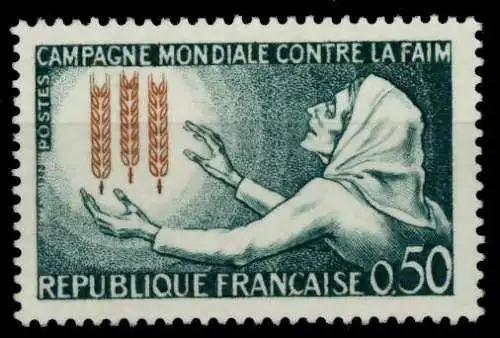 FRANKREICH 1963 Nr 1429 postfrisch S028C22