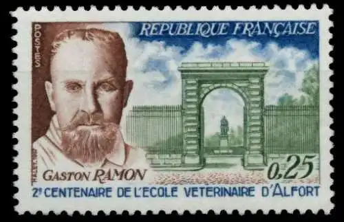 FRANKREICH 1967 Nr 1584 postfrisch S0292E6