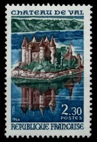 FRANKREICH 1966 Nr 1565 postfrisch S028D36