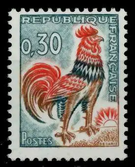 FRANKREICH 1965 Nr 1496 postfrisch S028C82