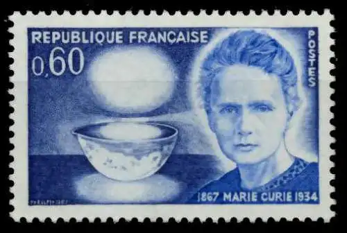 FRANKREICH 1967 Nr 1600 postfrisch S0281C6