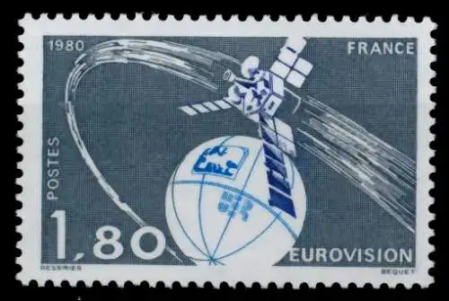 FRANKREICH 1980 Nr 2191 postfrisch S029096