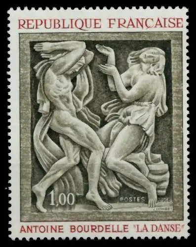 FRANKREICH 1968 Nr 1640 postfrisch 88E0B2