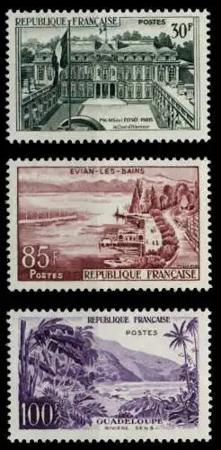 FRANKREICH 1959 Nr 1232-1234 postfrisch 88E15E