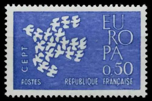 FRANKREICH 1961 Nr 1364 postfrisch 88E23A