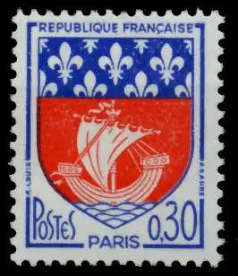 FRANKREICH 1965 Nr 1497 postfrisch S028FDE
