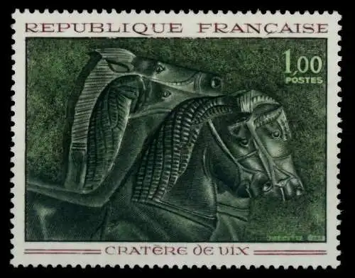 FRANKREICH 1966 Nr 1541 postfrisch S0291EE