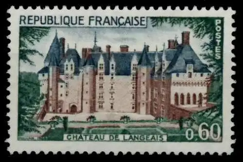 FRANKREICH 1968 Nr 1624 postfrisch S028306