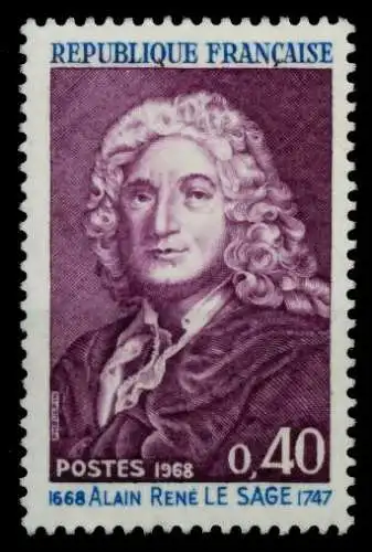 FRANKREICH 1968 Nr 1623 postfrisch S029116