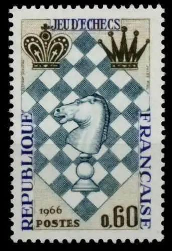 FRANKREICH 1966 Nr 1542 postfrisch S028D12