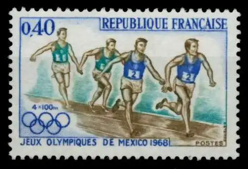 FRANKREICH 1968 Nr 1638 postfrisch S028F5A