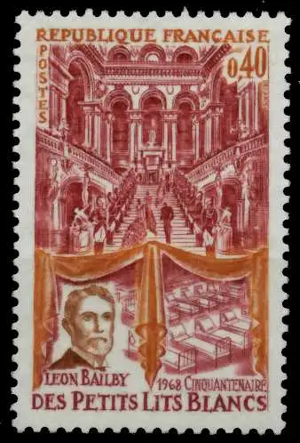 FRANKREICH 1968 Nr 1641 postfrisch S028336