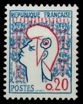FRANKREICH 1961 Nr 1335 postfrisch S028F82