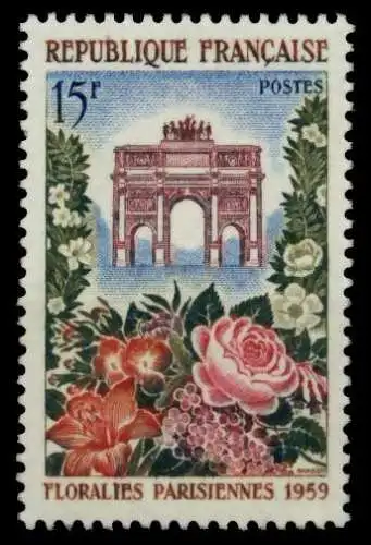 FRANKREICH 1959 Nr 1228 postfrisch S027DF6