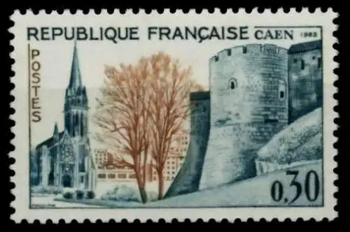 FRANKREICH 1963 Nr 1442 postfrisch S028F8E