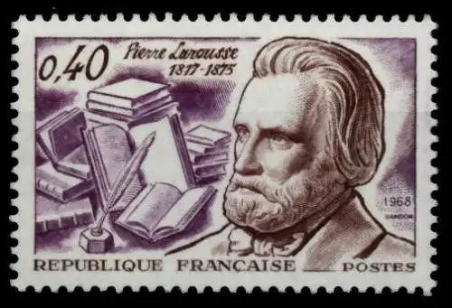 FRANKREICH 1968 Nr 1625 postfrisch S02911E
