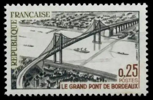 FRANKREICH 1967 Nr 1581 postfrisch S028E22