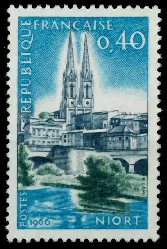 FRANKREICH 1966 Nr 1547 postfrisch S64BD4E