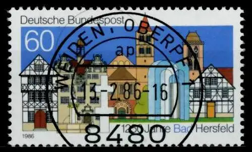 BRD 1986 Nr 1271 zentrisch gestempelt 894AEE