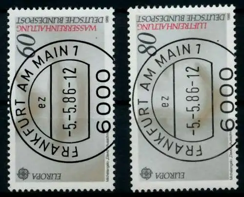 BRD BUND 1986 Nr 1278-1279 zentrisch gestempelt 894BE2