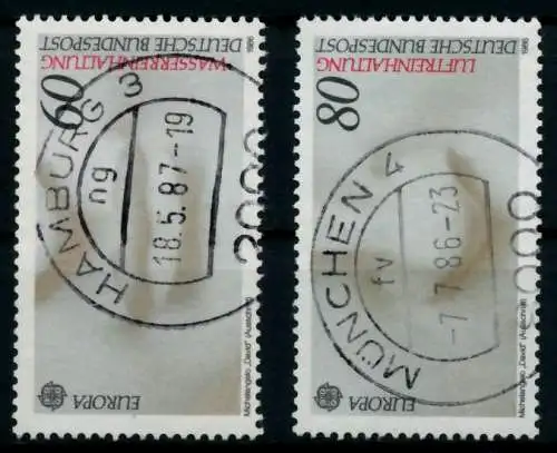 BRD BUND 1986 Nr 1278-1279 zentrisch gestempelt 894BDA