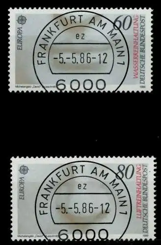 BRD BUND 1986 Nr 1278-1279 zentrisch gestempelt 894BF2