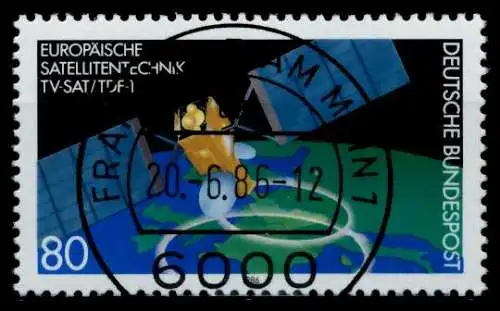 BRD BUND 1986 Nr 1290 zentrisch gestempelt 898DA6